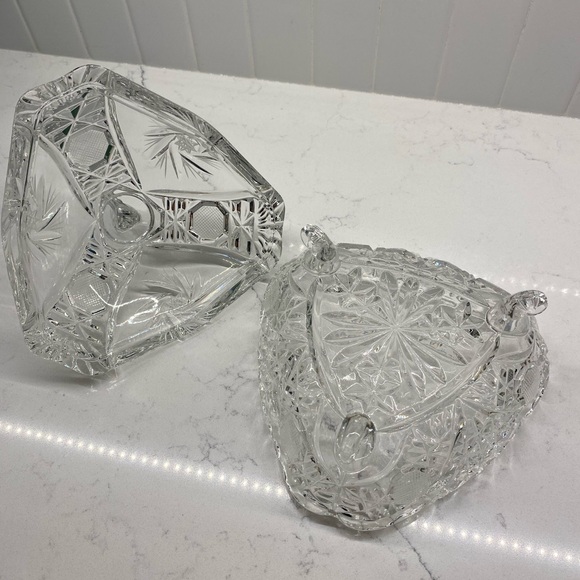 Pinwheel crystal Dish - Picture 6 of 7